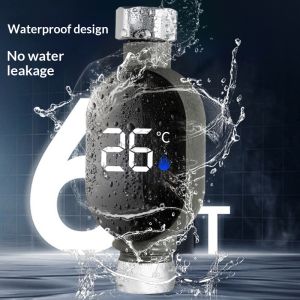 Amila đèn LED thông minh tắm Máy đo nhiệt độ nước với thiết kế chống thấm nước để tắm an toàn