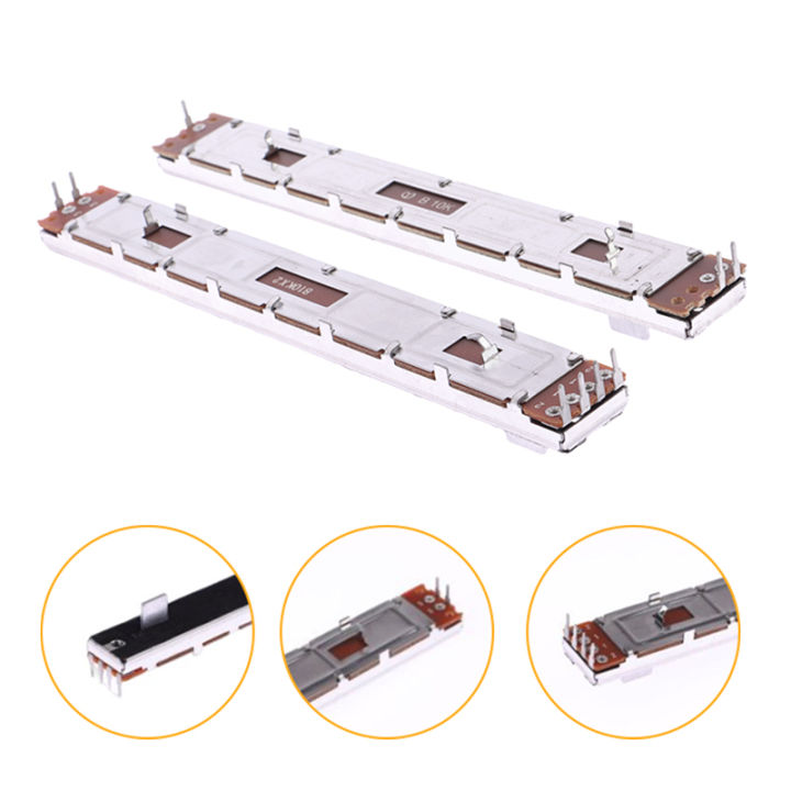 [DUJUDU] 128mm Mixer Fader B10K Single And Dual Channel B103 Straight ...