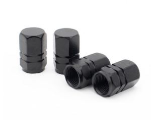 4PCS Car / Motor Aluminium Alloy Tyre Tire Cap Wheel Nut Valve Cover Core Universal Bike DIY Penutup Tayar