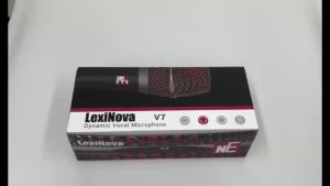 (HD1)V7 Supercardioid Dynamic Wired Handheld Microphone for Stage Singing and Professional Recording  Mikrofon Dinamik Supercardioid V7 untuk Nyanyian Pentas dan Rakaman