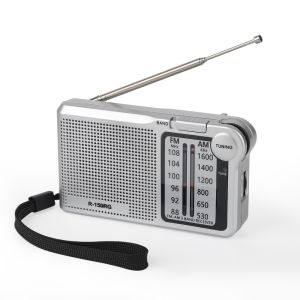 KINGTR Rechargeable AM/FM Radio 150RG Headphone Jack Pocket Radio Pointer Radio Mini Small Radio Camping