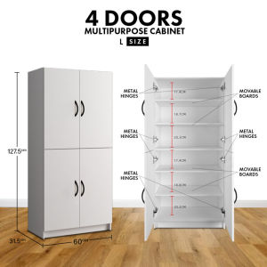 F&F: Kobe Wooden shoe cabinet/rak kasut bertutup/almari kasut /shoe rack cabinet/kabinet kasut