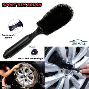 CAR BRUSH Sport Rim Wheel Tyre Detailing Tire Wash Auto Tool Care Kit Scrub Cleaning CAR CARE