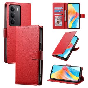 Cho Oppo Realme C75 C65 C63 C61 C67 C55 C53 C35 C31 C30 c30s c25s C25 C21 C20 C11 2021 C17 C15 C12 C3 vỏ điện thoại sang trọng từ Ví da khe cắm thẻ vỏ lật bảo vệ kinh doanh vỏ