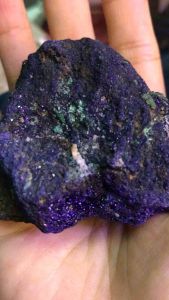 Azurite machalite tự nhiên Spirit Magic R38 R42 Đã khổng tước lông công huyền bí
