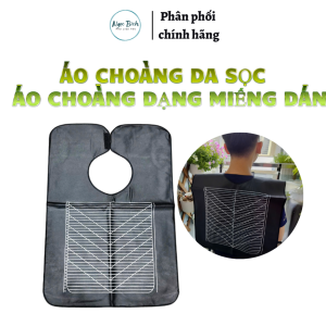 Aó choàng da nhuộm  áo choàng dạng miếng dán có kẻ sọc sau lưng  nhẹ nhàng dể chịu