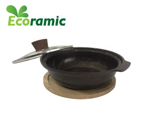 Nồi Kho Thịt Cá Đáy Từ Ecoramic Hàn Quốc Cao Cấp Chính Hãng 20cm