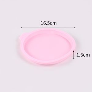 NOBLELYN 4/6/8inch Round Cake Mould Silicone Reusable Silicone Cake Pan  NonStick Surface Bakeware Mold Cake Baking
