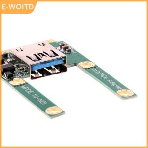 YUWO Mini PCI-E to USB3.0 Expansion Card Laptop Converter Riser Card W Screw Fittings