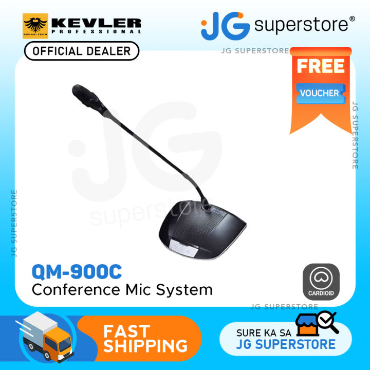 KEVLER QM900 Series Conference Microphone Unit with Unidirectional Condenser 2W Microphone