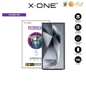 X-One Galaxy S24 Ultra Screen Protector Extreme Shock Eliminator 8H 5th Gen Full Coverage Samsung S24 Ultra Screen Protector