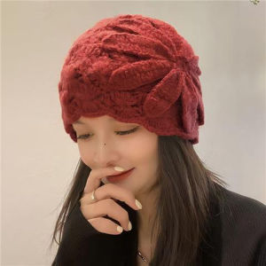 Crochet Flower Hat Vintage Wind Hat (Crochet Flower Hat Vintage Wind Scarf)