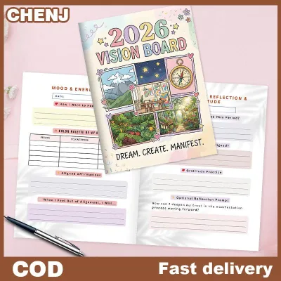 CHENJ Bảng tầm nhìn 2026 và kế hoạch mục tiêu: thể hiện cuộc sống tốt nhất của bạn với kế hoạch Chiến Lược Hàng tháng và hàng quý sổ làm việc mục tiêu thông minh