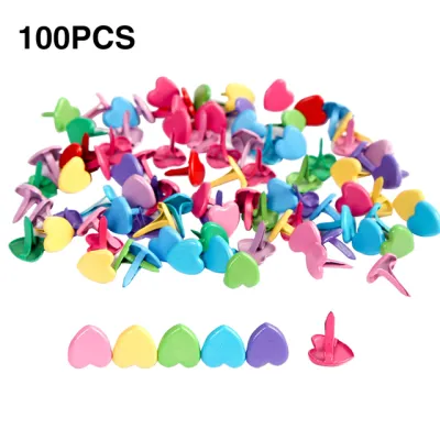 【Storewide Sale】 100pcs Split Pins Durable Mini Brads Diy Paper Fastener Craft Making Embellishments Clasps Lightweight For Kids