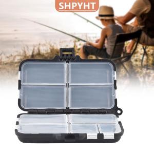 [COD] SHPYHT SPORTS Mini Storage Case Double Layer Detachable Fishing Tackle Box Fishing Spoon Hook Bait Storage Box Fishing Accessories
