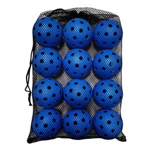 ZENO 40 Holes Pickleball 74MM Plastic Competition Pickleball Professional Durable Sports Ball Tournament
