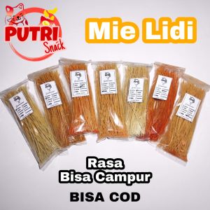 Mie Lidi / lidi lidian 30gr Bisa Campur Rasa ( tanpa minimal order )