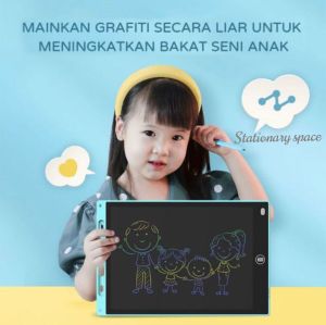 Tablet Anak LCD 85 inch LCD Drawing Writing Tablet Saving Paper Non Radiasi