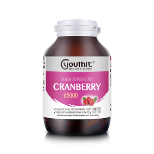 Nursing care of gynecological ovary and urinary private parts with 90 capsules/bottle of high concentration cranberry imported by Yousiyi.
