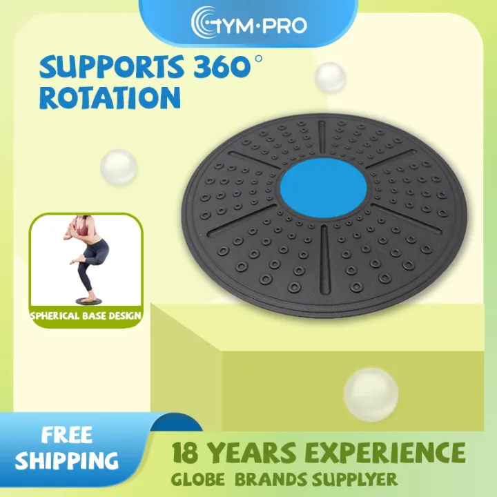 GYMPRO Fitness Balance Board, 36cm- 360° Rotation, for Balance ...