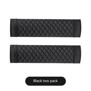 Lensent 2PCS Car Safety Seat Belt Covers PU Leather Shoulder Protection Pad Padding Car Protection Shoulder Belt Shoulder accessories