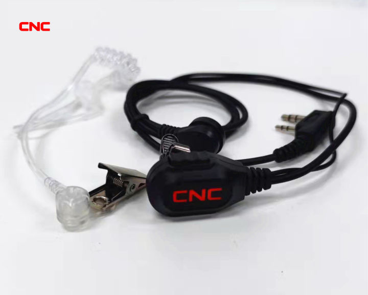 K Plug High Grade CNC Pin Acoustic Tube Headset PTT Mic Earpiece