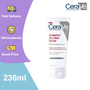 CeraVe DiabeticsDry Skin Relief Moisturizing Cream Moisturizer Brightening For Dry Sensitive Skin 236ml