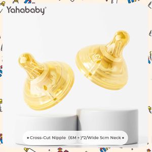 YAHABABY Baby Bottle 3-in-1 Wide Neck Feeding Bottle BPA-Free 300ml Newborn Milk Bottle Large Capacity Anti-flatulence