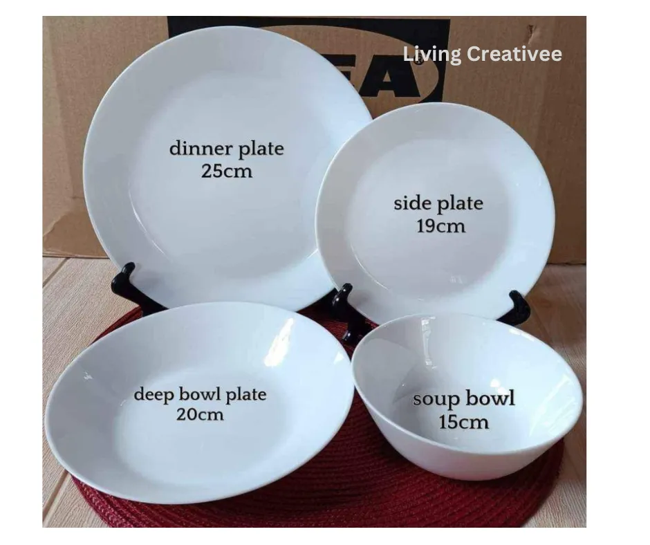 Serving Plate Ikea Small Plates IKEA 365+ Serving Plate, White - Main Image