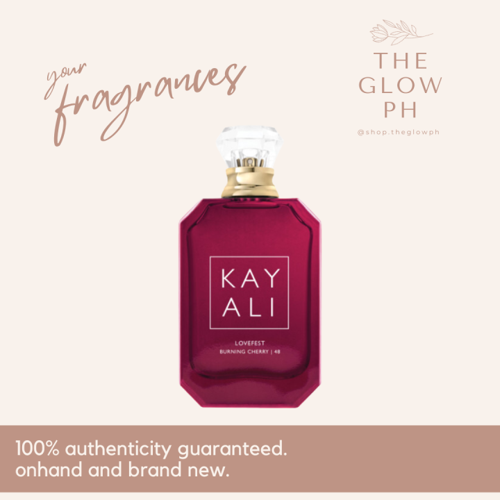 KAY ALI LOVE BURNING CHERRY | 48 50mL Buy Kayali Lovefest Burning