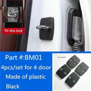 Kaly Car-styling Door Lock cover Buckle Case for BMW M1 M3 M4 M5 1 2 3 5 6 7-Series X1 X3 X4 X5 X6  E70 E71 E72 F30 F35 F10 F18 GT Z4 X2Z8B
