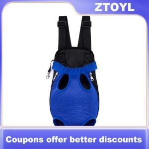 【ZTOYL】 Adjustable Pet Backpack Double Shoulder Breathable Cat Carrier Bag Dog Carrier Backpack For Small Dog Cat Outdoor Accessories