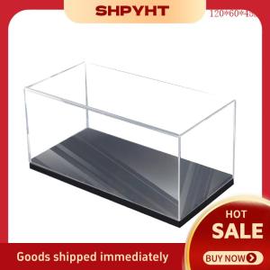 SHPYHT Ba Kích Thước 1:64 Xe Mô Hình Hiển Thị Hộp Trong Suốt Bảo Vệ Trường Hợp Acrylic Bụi Cứng Bìa Lưu Trữ Chủ