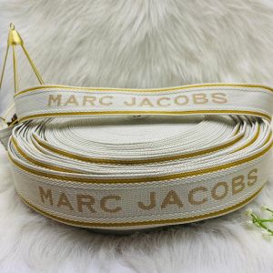 Asesoris Tas Tali Bisban / Webbing Nylon MA*C JAC*BS - KREM - 5 cm (HALUS - IMPORT) - Aksesoris Tas