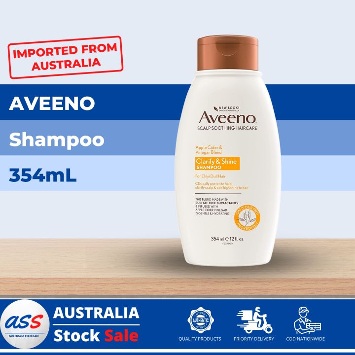 Aveeno Apple Cider Vinegar Blend Shampoo, 354 mL Lazada PH