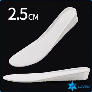 LoviRa 1.5-3.5cm Height Increasing Sports Insoles High Elastic Breathable Orthopedic Shoes Pads