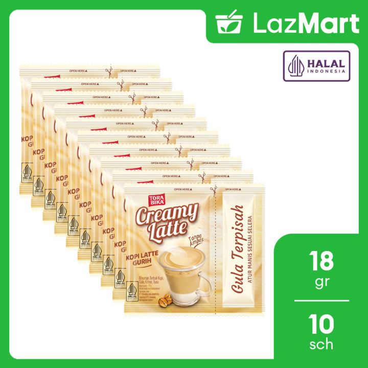 Torabika Creamy Latte 10x18gr [Renceng]