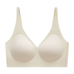 Womens Bra Push-Up Lace M-XL Soft Support Comfortable Seamless Fixed Cup Underwear