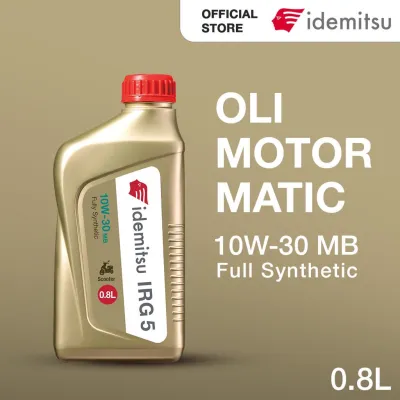 IDEMITSU IRG5 10W-30 MB Full Synthetic (0.8L) Motorcycle Matic Oil (Oli Mesin Motor Matic)