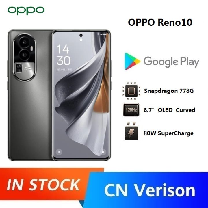 OPPO Reno 10 5G SmartPhone 6.7 inch 120Hz OLED Flexible Curved