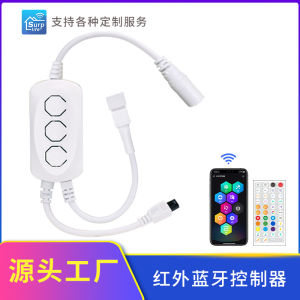 Bộ điều khiển LED 44 phím Bluetooth Kích hoạt bằng giọng nói Bộ điều khiển ánh sáng dải nhiệt độ màu thông minh