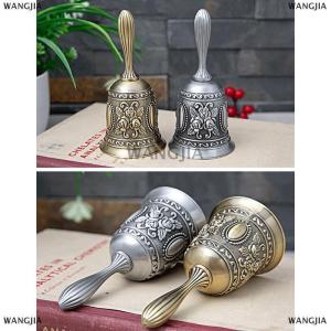 [COD] WANGJIA Retro Metalen Tone Hand Bell Hand Held Craft Bruiloft Decoratie Alarm Bell