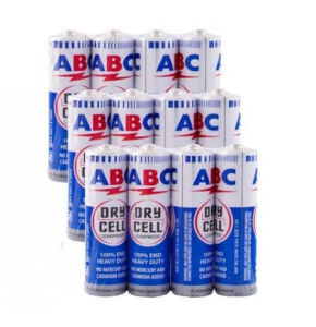 (12pcs) Baterai ABC AAA 1.5V / Baterai ABC Biru