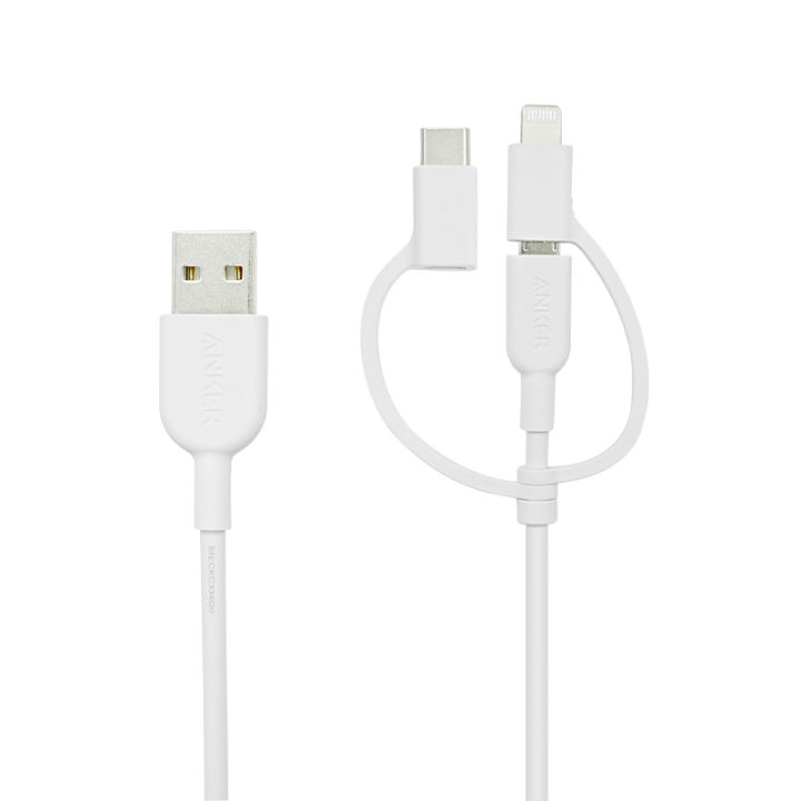 Anker Powerline II 3-IN-1 Cable USB Cable in Lightning type-c