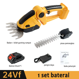 MAKITA Mesin Potong Dahan Cordless Hedge Trimmer Pemangkas Ranting Bunga Taman Alat Potong Pagar Tanaman-COD