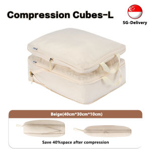 【SG Free Delivery】Travel Storage Bag Compression Space-Saving Foldable Clothes/Blanket/Quilt Storage Bag Organizer Home Anti-Mold
