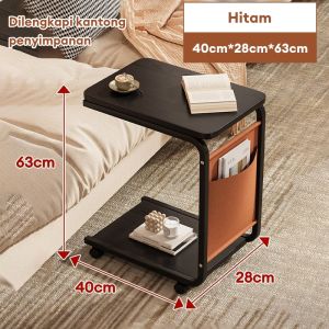 Meja Kopi Dengan Roda Meja Ruang Tamu Minimalis Meja Laptop Meja Samping Meja Teh