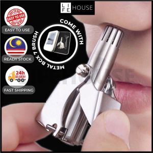 Stainless steel Gunting Bulu Hidung trimmer Rambut Nose Trimmer Nose hair trimmer scissors Clipper Razor Blade 鼻毛修剪器
