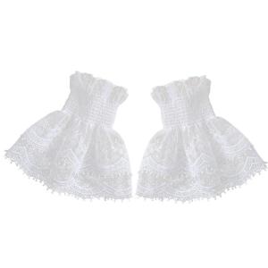 Flared Decorative Lace Sleeves Wrist Cuff Extension Embroidered Flower Arm Covers For Women Girl Outfit Enhancement