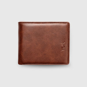 VONA Vigo Wallet - Dompet Pendek Pria Lipat 3 Ruang Banyak Slot Kartu Kulit PU Premium Leather